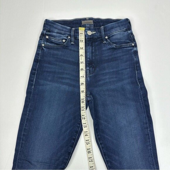 Mother Denim Women’s Looker Ankle Fray Tonge and Chic Designer Jeans W24-26/L26 - Picture 9 of 11